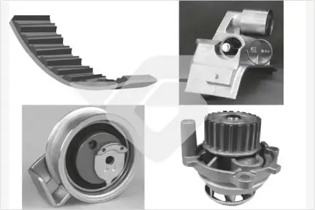 Водяной насос + комплект зубчатого ремня HUTCHINSON KH335WP35