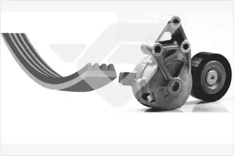 Поликлиновой ременный комплект HUTCHINSON KHV112