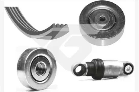 Поликлиновой ременный комплект HUTCHINSON KHV118