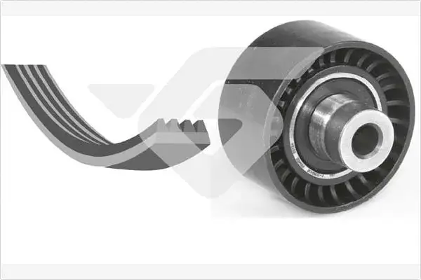 Комплект ременя генератора Citroen C2/C3/C4 1.4/1.6HDi 04- (6PK780) HUTCHINSON KHV214 (фото 1)