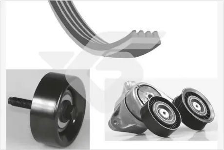 Поликлиновой ременный комплект HUTCHINSON KHV215