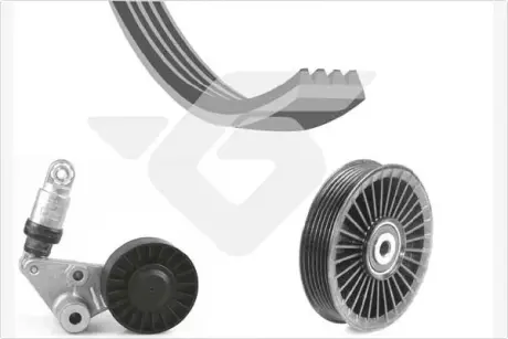 Поликлиновой ременный комплект HUTCHINSON KHV216