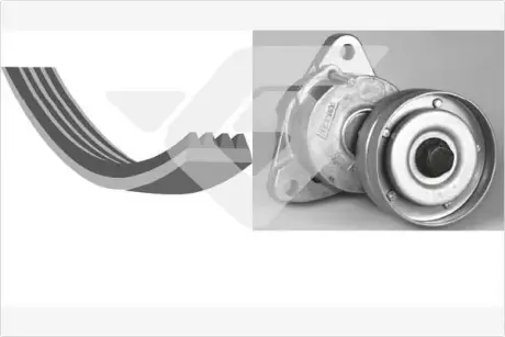 Поликлиновой ременный комплект HUTCHINSON KHV220