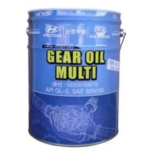 Масло трансмиссионное, MOBIS Gear Oil Multi, SAE 80W-90, 20L HYUNDAI/KIA 0220000B10