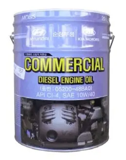 SAE 10W40 API CI-4 HYUNDAI/KIA 0520048ВA0