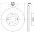 Диск гальмівний (HYUNDAI-KIA) HYUNDAI/KIA 517123K010 (фото 1)