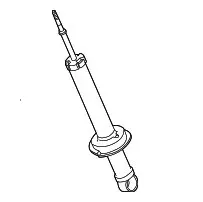 Shock absorber, suspension. Амортизатор, ходовая часть HYUNDAI/KIA 553113F000