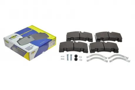 Колодки гальмівні (задні) BPW SHSF/SHSFA/SHSM/SHSMA/SHZ/SHZF/SHZM/SHZMA/SHBF/SHSFH 96-/SAF SKRB ICER 152135066