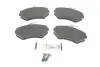 Колодки гальмівні (передні) Seat Cordoba/Ibiza/Toledo 93-02/VW Golf 86-02/Passat B2/B3/B4 85-97 ICER 181012700 (фото 1)