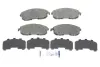 Колодки гальмівні (передні) Nissan Juke 10-/Teana II 07-/Infiniti ESQ 14-/I30-97- ICER 181882200 (фото 1)