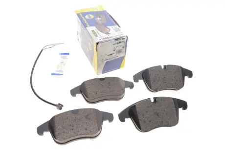 Колодки гальмівні (передні) Citroen C5 04-/Peugeot 407 04-/508 10- (+датчики) ICER 181886203