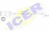 Сигнализатор, износ тормозных колодок ICER 610222EC (фото 1)