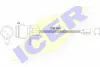 Сигнализатор, износ тормозных колодок ICER 610237EC (фото 1)