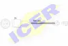 Сигнализатор, износ тормозных колодок ICER 610238EC (фото 1)