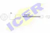 Сигнализатор, износ тормозных колодок ICER 610440EC (фото 1)