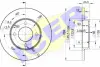 Диск гальмівний (передній) VW Caddy 82-92/Golf 74-99/Passat 73-88/Polo 95-02 (239x12)(з покр)(повний) ICER 78BD33002 (фото 1)