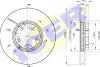 Диск гальмівний (передній) Ford Transit 00-06 (FWD) (276x24.5) (з покриттям) (вентильований) ICER 78BD56122 (фото 1)