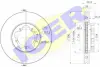 Диск гальмівний (передній) Ford Transit 2.2-2.4/3.2TDCI/2.3 16V 06-14 (280x28) (вентильований) ICER 78BD56322 (фото 1)