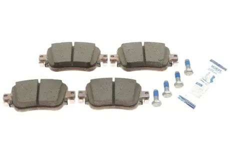 Колодки гальмівні (задні) VW Golf VII e-golf 14-17/Caddy ABT e-caddy 20- ICER EV2152