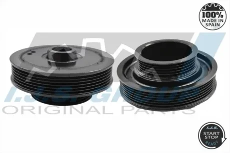 шків колінвалу ford fiesta/focus/fusion 1.25-1.6 16V 01-12 IJS GROUP 171114
