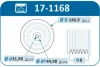 Шків колінвалу MB GL-class (X164)/M-class (W164)/R-class (W251/V251)/S-class (W221) 3.0D 05-12 IJS GROUP 171168 (фото 2)