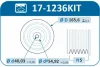 Шків колінвалу + шків генератора Mini (R56/R55/R60/R61) 1.6-2.0d (N47) 10-16/Toyota Rav 4 2.0 D 15-18 (5PK) (к-кт) IJS GROUP 171236KIT (фото 2)