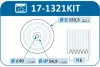 Шків колінвалу + шків генератора BMW X1 (F48)/X2 (F39) 14- B47/B48 IJS GROUP 171321KIT (фото 2)