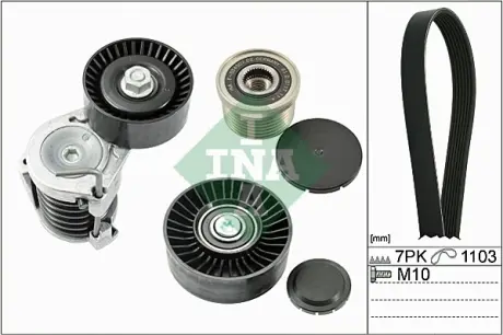 Поликлиновой ременный комплект INA 529006410