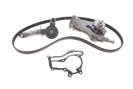 Комплект ременя генератора + помпа Chevrolet Aveo/Opel Astra J 1.4 09- (6PK1405) INA 529033630