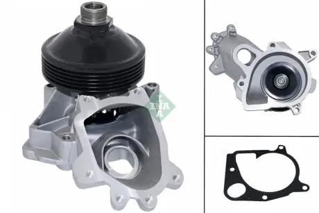 Помпа води BMW 3/5/7/X5 330d/xd/525d/530d/730d/3.0d 98-05/Opel Omega B 2.5DTI 01-03/Range Rover 02- INA 538 1028 10