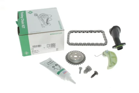Комплект ланцюга насоса оливного VW Golf V/VI 07-13/Skoda Octavia 1.4 TSI 08-13 INA 558 0067 10