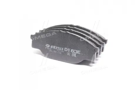 DAFMI TOYOTA Колодки тормозные передние HI-ACE 89-95 INTELLI D183E