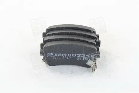 DAFMI гальмів. колод. задн. HYUNDAI I30 07- KIA Carens 02- Kia Ceed INTELLI D234E