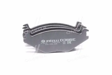 Колодка гальм. диск. VW POLO передн. (вир-во Intelli) INTELLI D366E