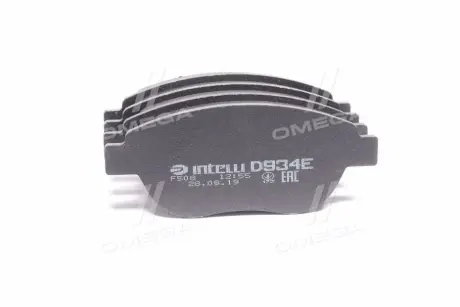 DAFMI гальм. колод. диск. CITROEN BERLINGO02-, C3 (FC) 02-, PEUGEOT 307 00- INTELLI D934E