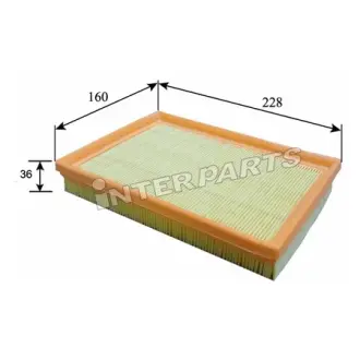 Автозапчасть INTERPARTS IPA1008