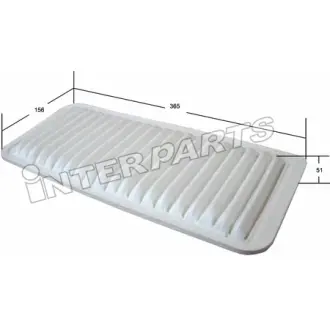 Фільтр повітряний двигуна INTERPARTS IPA1012