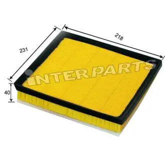 Фільтр повітряний двигуна INTERPARTS IPA1034