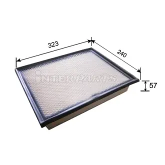 Фільтр повітряний двигуна INTERPARTS IPA1042