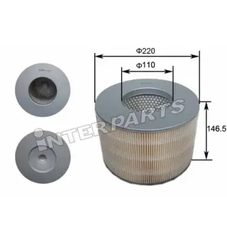 Фільтр повітряний двигуна INTERPARTS IPA117