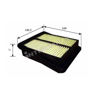 Фільтр повітряний двигуна INTERPARTS IPA461