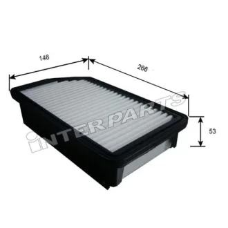 Фільтр повітряний двигуна INTERPARTS IPAH068