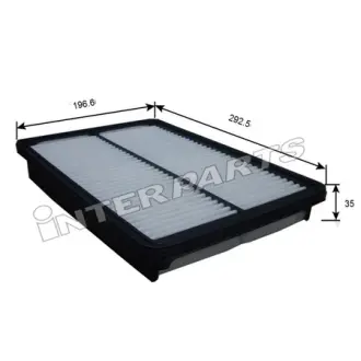 Фільтр повітряний двигуна INTERPARTS IPAH069