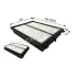Фільтр повітряний двигуна INTERPARTS IPAK054 (фото 1)