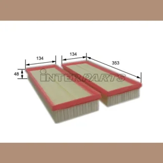 Фільтр повітряний двигуна INTERPARTS IPAP308