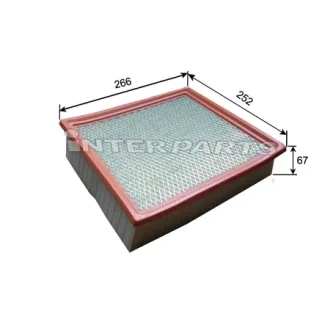 Фільтр повітряний двигуна INTERPARTS IPAP377