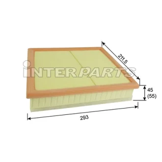 Фільтр повітряний двигуна INTERPARTS IPAP448
