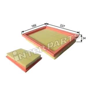 Фільтр повітряний двигуна INTERPARTS IPAP559