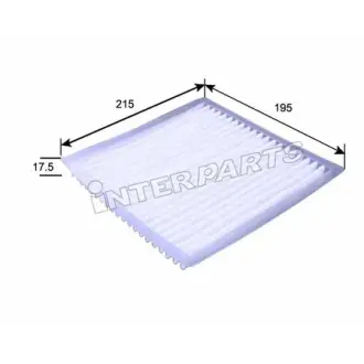 Фільтр повітряний кондиціонера (салона) INTERPARTS IPCA107