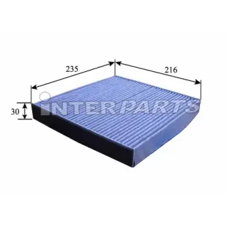 Фильтр салона (угольный) TOYOTA GS430 (пр-во Interparts) INTERPARTS IPCA113C